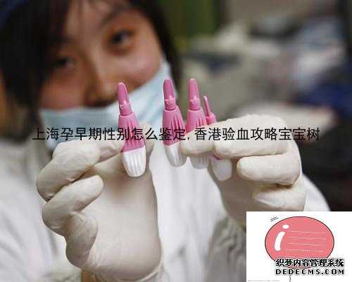 上海孕早期性别怎么鉴定,香港验血攻略宝宝树